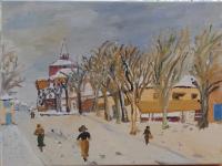 Rue de Tarbes sous la neige