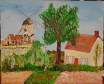Moulin au loin